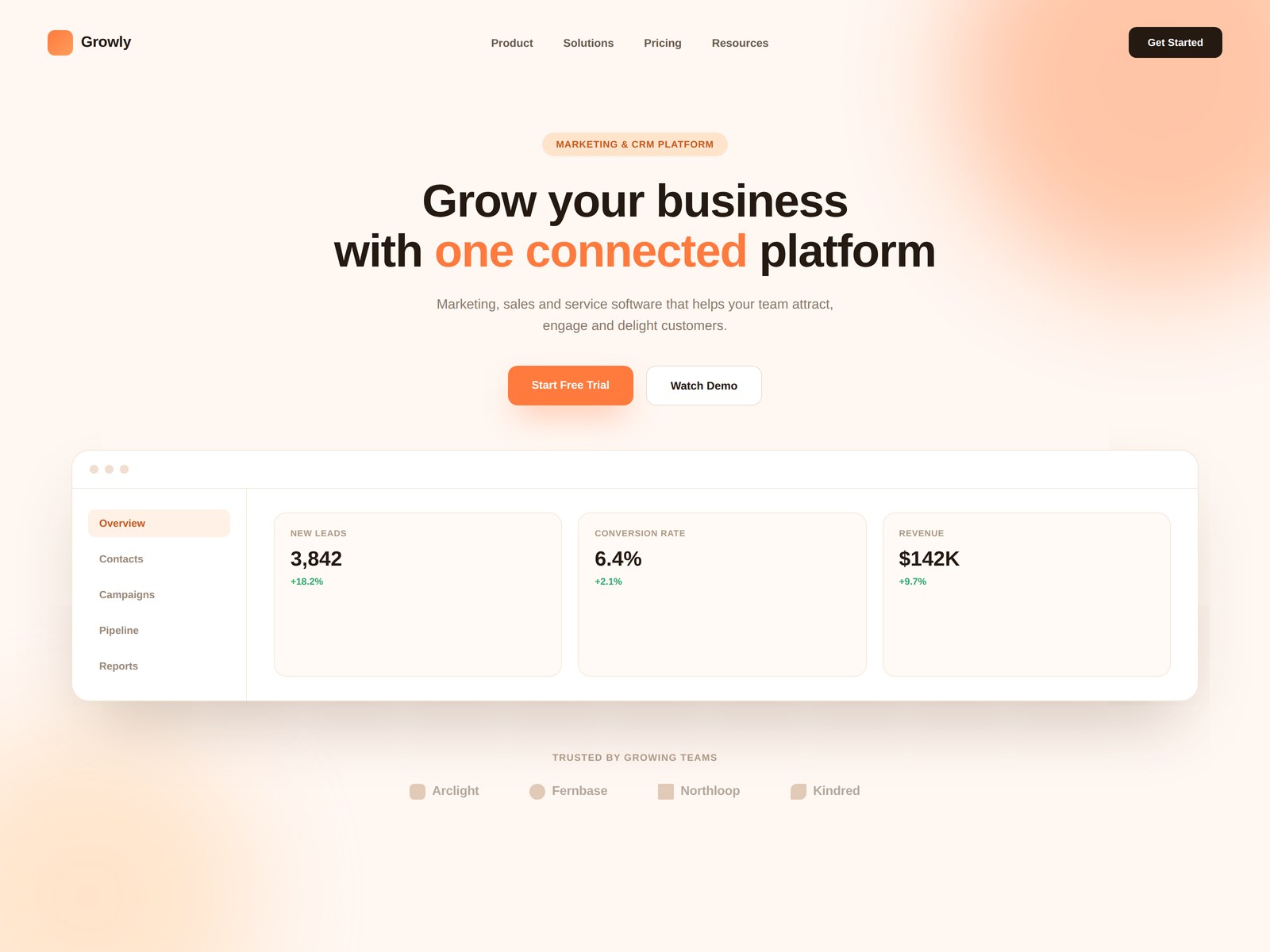 HubSpot Website Clone